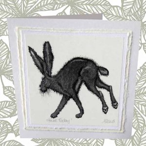 Hare Today Everyday Card